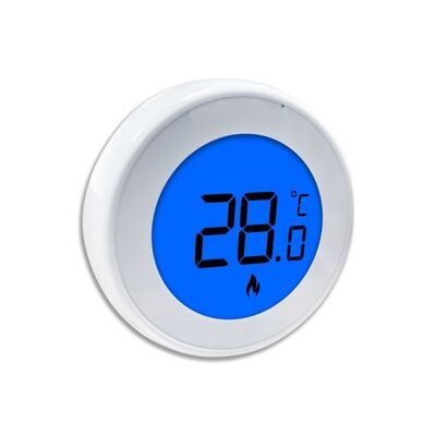 Précision de la mesure de la température ±1°C à 20°C Contrôle de la température de la chaudière Thermostat non programmable offrant des options de couleur de rétroéclairage orange bleu vert pour le contrôle des processus thermiques