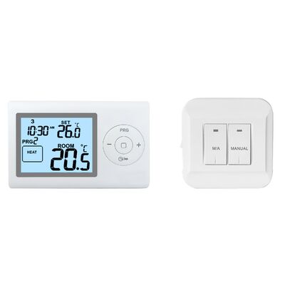 Solution murale de thermostat numérique RF programmable sur 7 jours offrant un contrôle climatique pour divers environnements