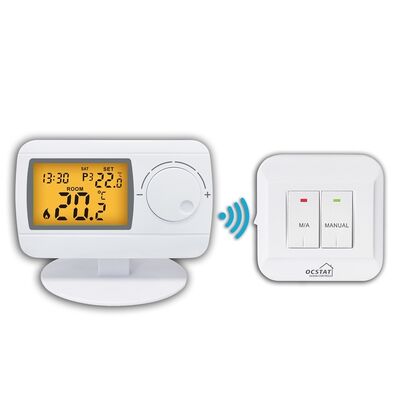 Matériau ABS Thermostat à réinitialisation automatique à tension commutable 24-230V Appareil de régulation de température pour applications industrielles