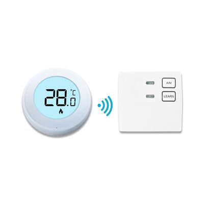 Contrôleur de thermostat RF numérique non programmable de 868 MHz offrant une consommation d'énergie de 6W Idéal pour les systèmes de chauffage et de refroidissement automatisés