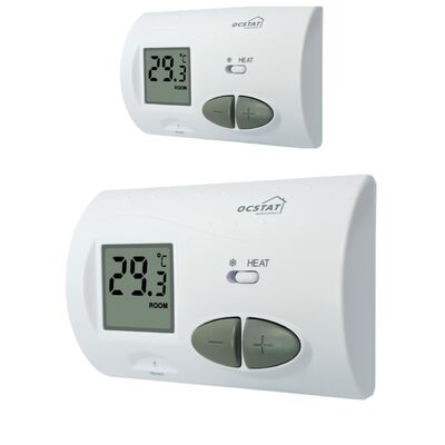 Thermostat simple pour chaudière 230V, réglable, à monter sur mur ou boîte de jonction, doté d'un capteur NTC assurant une régulation thermique constante et une qualité supérieure des aliments.