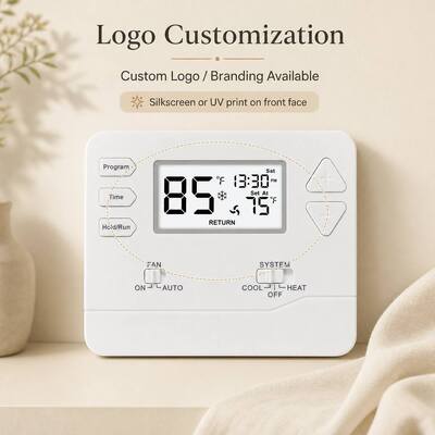 Miuputake 7 jours de programmation Thermostat électronique de salle pour une gestion de la température économe en énergie