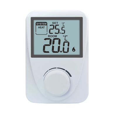 Contrôleur de température Thermostat de chambre câblé avec indicateur de basse température
