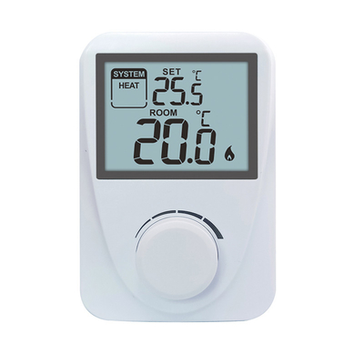 Riseem thermostat de chauffage numérique non programmable en couleur blanche ABS + matériau PC