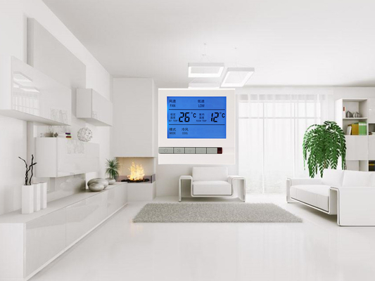 Riseem ABS + PC Thermostat de température numérique pour la climatisation Couleur personnalisable
