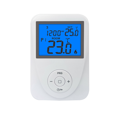 Affichage à cristaux liquides 24Vac Digital thermostat programmable de câble de 7 jours pour le contrôle de température