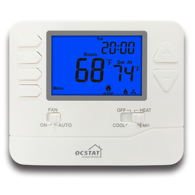 24 thermostats multi d'étape de pompe à chaleur de VCA pour se refroidir et chauffer