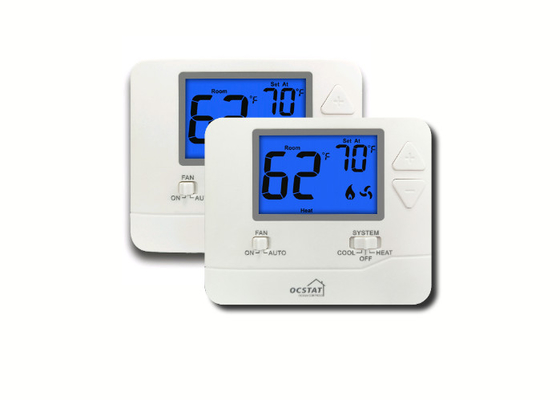 Thermostat central de la CAHT de climatiseur avec la 1 chaleur/1 relais frais d'Omron