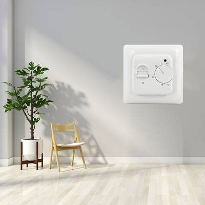 Chauffage numérique électronique de l'eau AC Thermostat de chambre en blanc