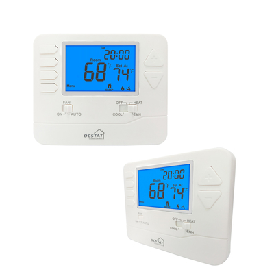 Thermostat programmable hebdomadaire de pompe à chaleur de l'ABS 24V