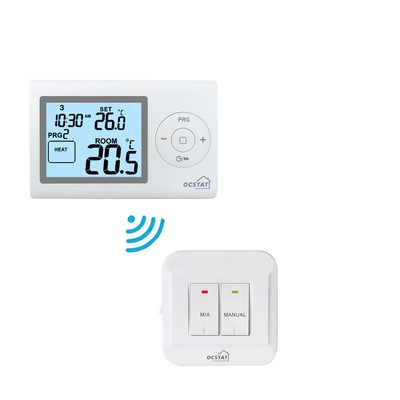Riseem Résistance radio sans fil Wifi programmable salle TUYA Thermostat pour chaudière