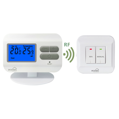 Le capteur Omron de NTC transmettent par relais le thermostat sans fil de chaudière de gaz de rf
