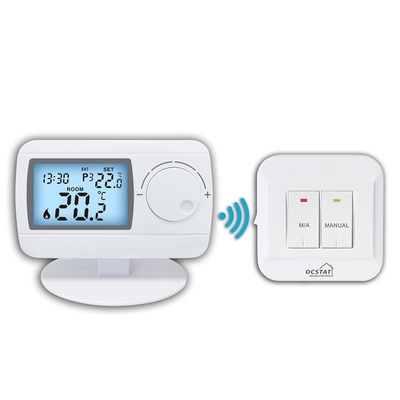 Riseem 230V ABS sans fil de chaudière à gaz Thermostat NTC Capteur pour le chauffage par le sol