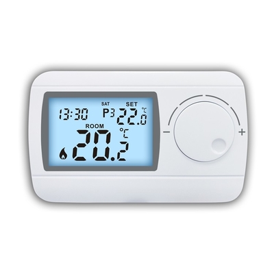 Riseem chauffage numérique refroidissement chauffage de salle programmable thermostat 230V 7 jours chaudière à gaz