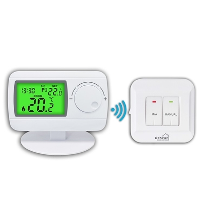 Riseem 50Hz RF numérique chaudière à gaz sans fil Thermostat à domicile 0,5 degré Pour le système de climatisation