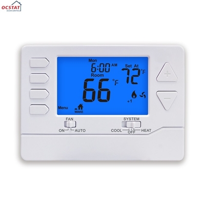 Riseem ABS 24V 7 jours thermostat de chambre intelligent programmable avec écran LCD