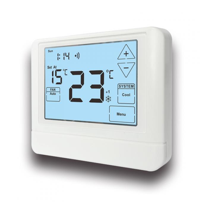 The fan mode in these thermostats runs the blower continuously or periodically, even when heating or cooling isn’t active. 