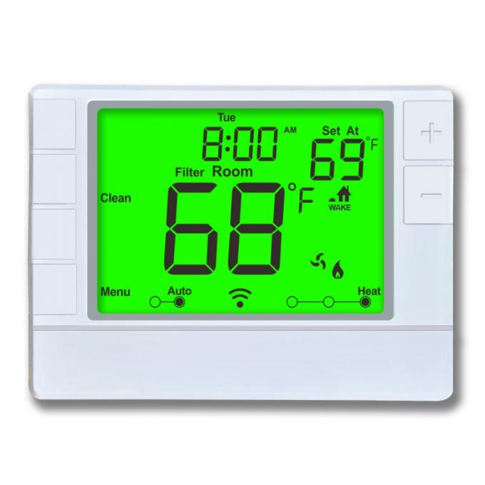 The fan mode in these thermostats runs the blower continuously or periodically, even when heating or cooling isn’t active. 
