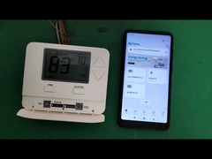 Économie d'énergie Thermostat de chauffage de pièce à batterie pour contrôle intelligent de l'énergie